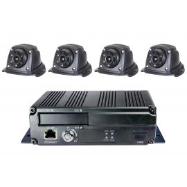 HD system 360° view with 4 cameras 190°